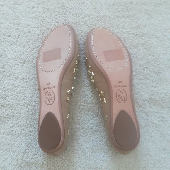 ASH SUEDE LETHER LOAFERS - OAK SIZE US 9.5 EU 40 - Picture 2 of 6